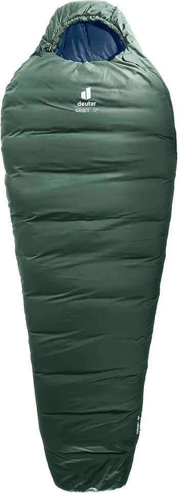 Deuter, Saco de Dormir, Tipo Sarcófago, Até 1,85m, Para Frio Extremo, +5°C a -14°C, Camping, Orbit 0°