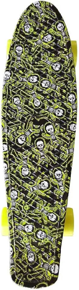 Skate Mini Cruiser Caveira Bob Burnqwist Bobito