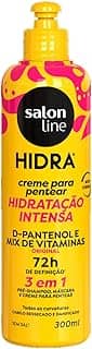 Salon Line, Creme para Pentear, Hidra, D-Pantenol 3 em 1, Vegano - Para Cabelos Ondulados, Cacheados e Crespos, 1kg