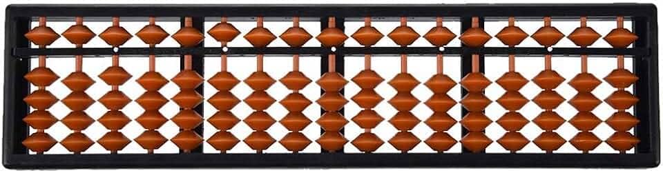 Colorido Contas de 17 dígitos Abaco Soroban Coluna Tradicional Infantil Escola Matemática Aprendizagem