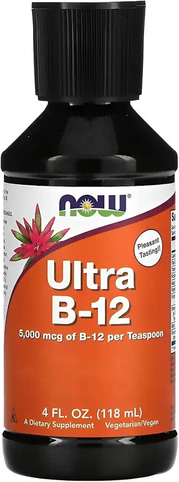 NOW Foods Ultra B-12 Vitamina Complexo B 118ml Importado