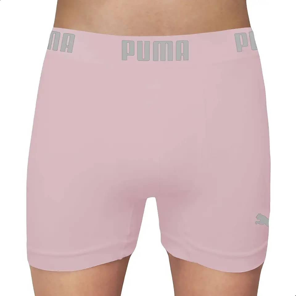 Cueca Boxer Puma Sem Costura Poliamida Sport Dry Fit Masculina