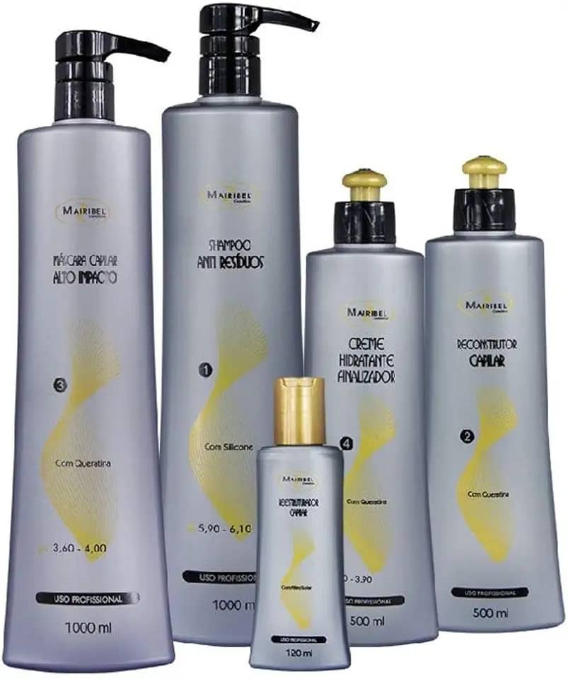 Kit Cauterização E Reconstrução Capilar Mairibel Cosméticos