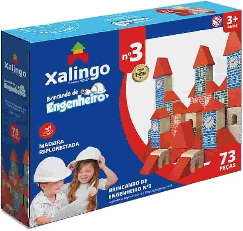 Brincando de Engenheiro 73 Peças Xalingo
