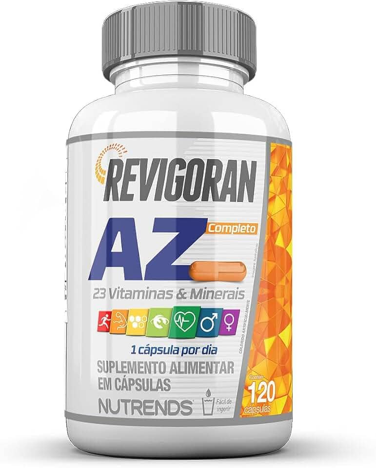 Nutrends Revigoran A-Z Multivitamínico Completo 120 Cápsulas