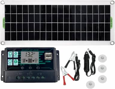150W Painel Solar 12Vsolar Célula 60A Controlador Kit Placa Solar para Telefone RV Carro Caravan Home Camping Bateria Ao Ar Livre