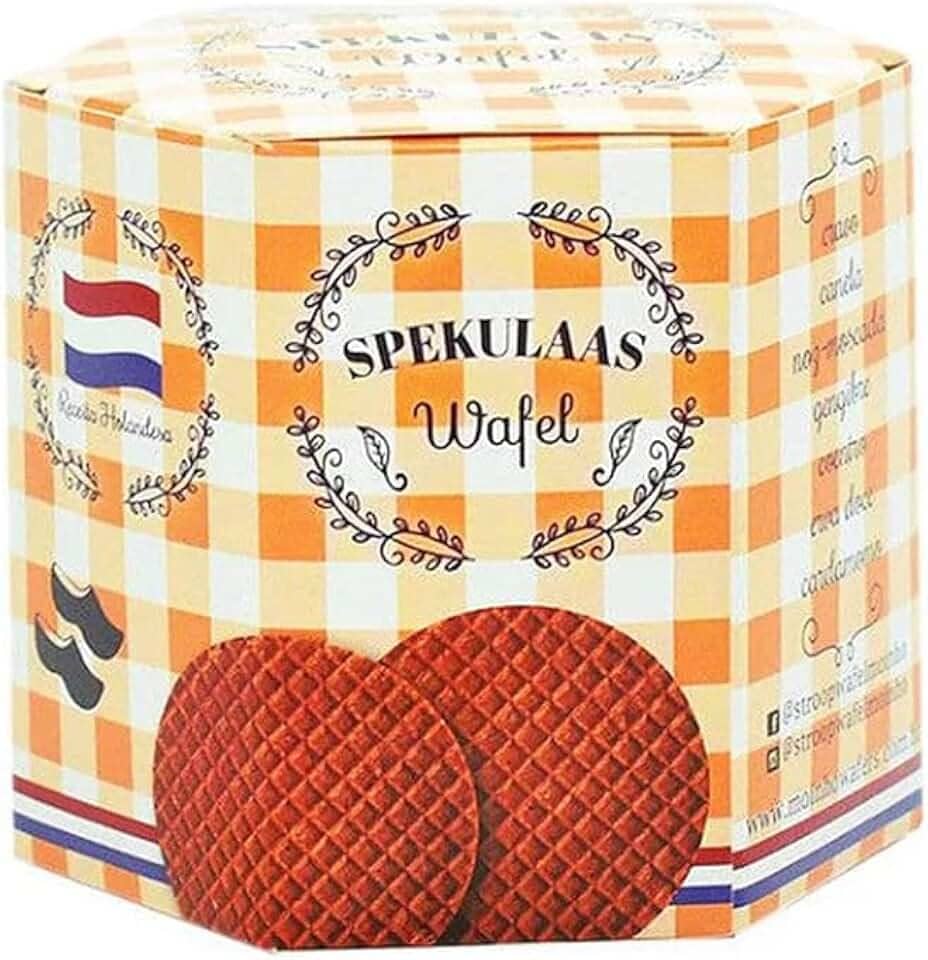 SPEKULAAS WAFEL MOINHO WAFERS 135G HOLANDES 10 UNIDADES