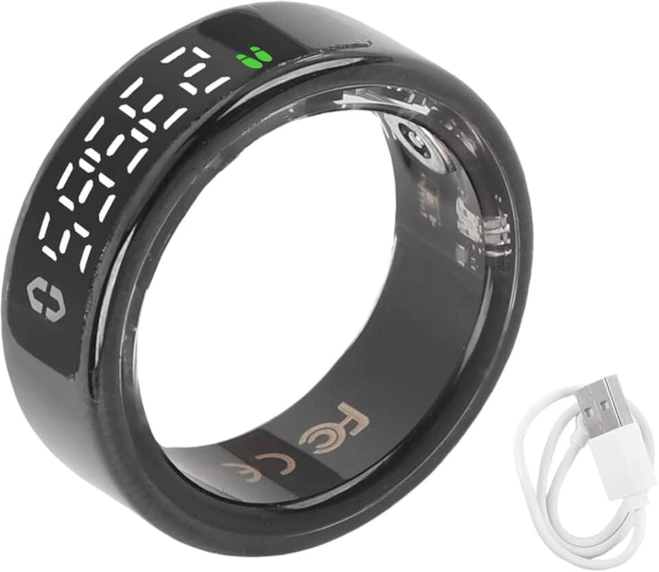 RiToEasysports Anel Inteligente, Monitor de Saúde do Rastreador de Fitness Com Modos Esportivos de Contador de