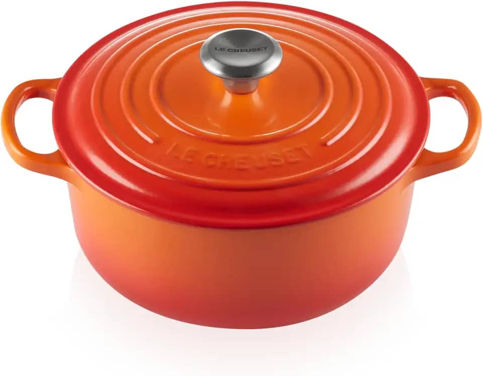 Le Creuset Panela Redonda 20cm Signature Laranja