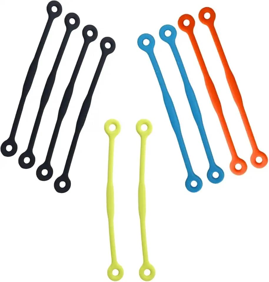 Antivibrador de Raquete Silent Damp Cobrinha com 10 unidades cores variadas