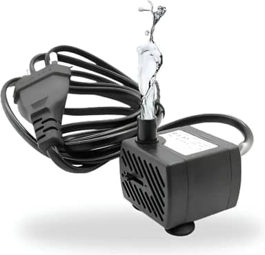 Bomba Submersa para Aquário Bivolt 110–220V – Silenciosa Compacta Econômica Potência 2W Vazão 150L/H Ideal para Fontes Cascatas Lagos e Bebedouros
