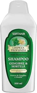 Soft Hair Shampoo Limpeza Profunda Com Gengibre E Hortelã