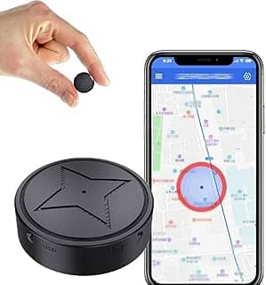 Rastreador GPS Forte Magnético Rastreamento de Veículo Anti-Perda, Multifuncional GPS Mini Lacador (1 peça)