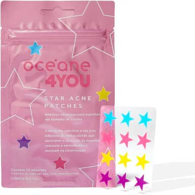 Océane – Star Acne Patches - Adesivos Secativos Espinhas./Unica