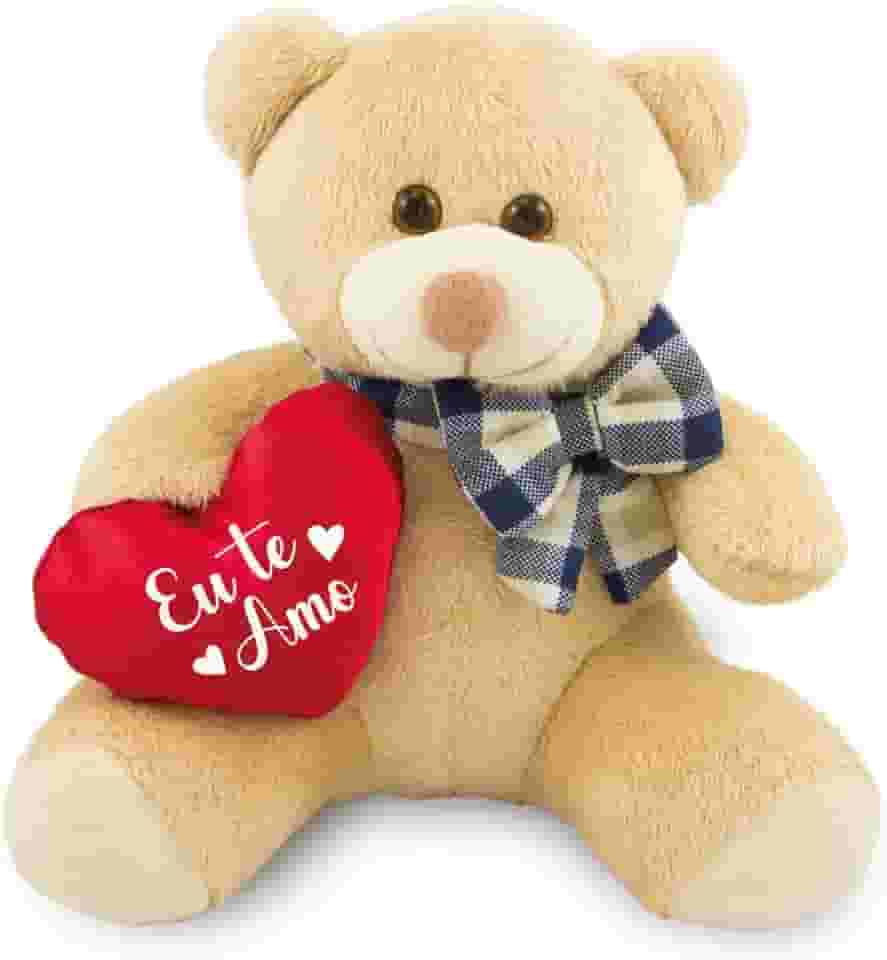 Urso de Pelúcia Apaixonado 20cm