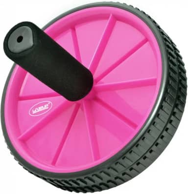 RODA DE EXERCICIO ROSA - LIVEUP SPORTS