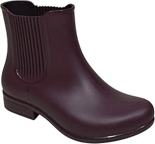 Bota Feminina Boaonda Kelly Cano Curto Calça Fácil Confortável, Impermeável e Firme