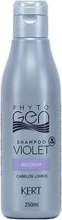 Phytogen, Shampoo tonalizante para cabelos, Violet 'Tom Violeta', 250 ml, Cinza