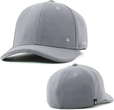 Boné Anth Co. Frame CinzaAba Curva Fechado Com Elástico