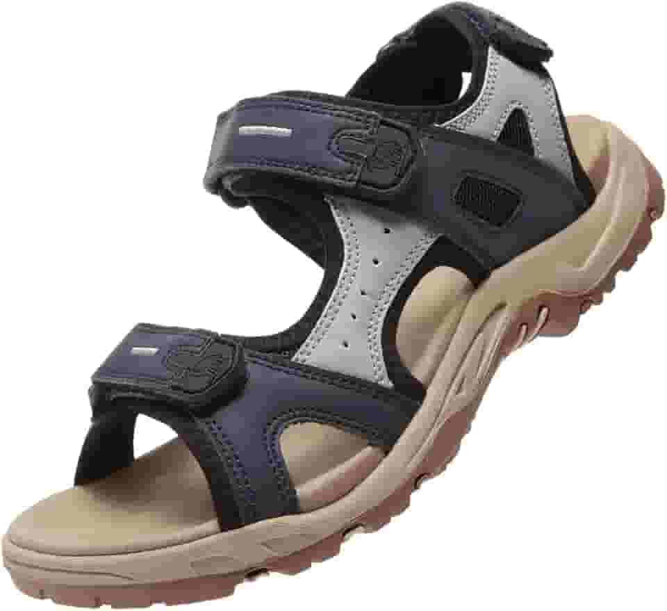 Sandálias esportivas femininas confortáveis à prova d'água para caminhadas, praia, água com suporte de arco