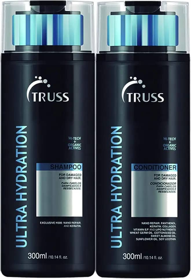 Kit Shampoo + Condicionador Ultra Hydration TRUSS 2 x 300 ml