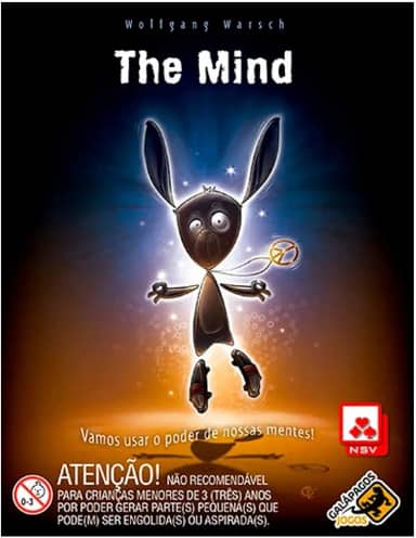 Galápagos, The Mind, Jogo de Cartas Casual para Amigos, 2 a 4 jogadores, 15 minutos por partida