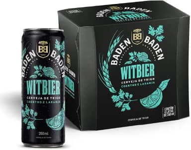 Baden Baden Cerveja Witbier, Pack 6 Latas 350ml
