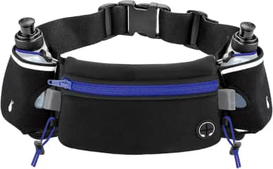 Cinto de Corrida de Hidratação, Cinto de Hidratação de Corrida, Cinto de Corrida com Garrafas, Bolsa de Cintura com Garrafa de Agua, Pochete de Corrida, Cinto com Suporte para Garrafa de Água
