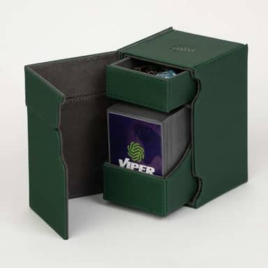 Deck Box Torre 100+ Para Card Game Premium Viper (Verde)