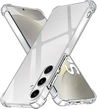 Capa Capinha Com Bordas Anti Impacto Compatível Com Samsung Galaxy S24 tela de 6.2 Polegadas - (Hard Glass Store)