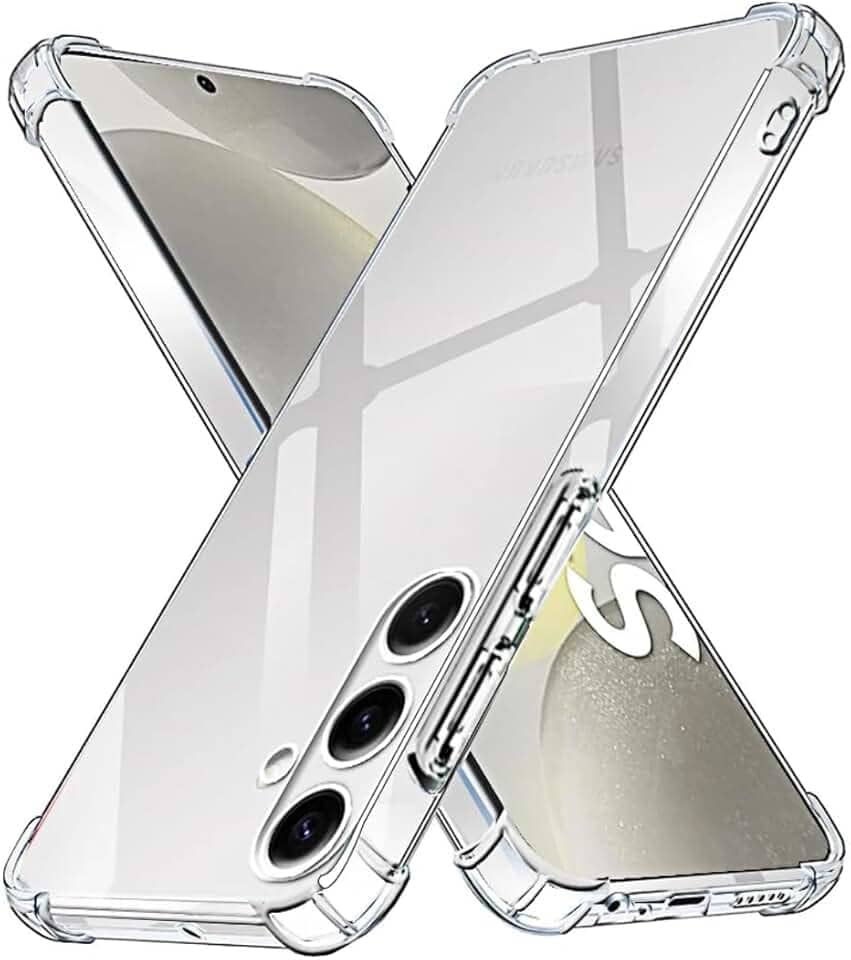 Capa Capinha Com Bordas Anti Impacto Compatível Com Samsung Galaxy S24 tela de 6.2 Polegadas - (Hard Glass Store)