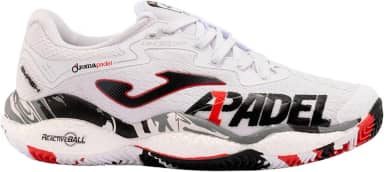 Sapatos de padel unissex de alta qualidade, amortecimento avançado, estabilidade, proteção, edição especial, perfeito para circuito de padel A1, Branco, 38