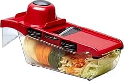 Mandoline Slicer Nicer Fatiador Cortador De Legumes 6 Em 1