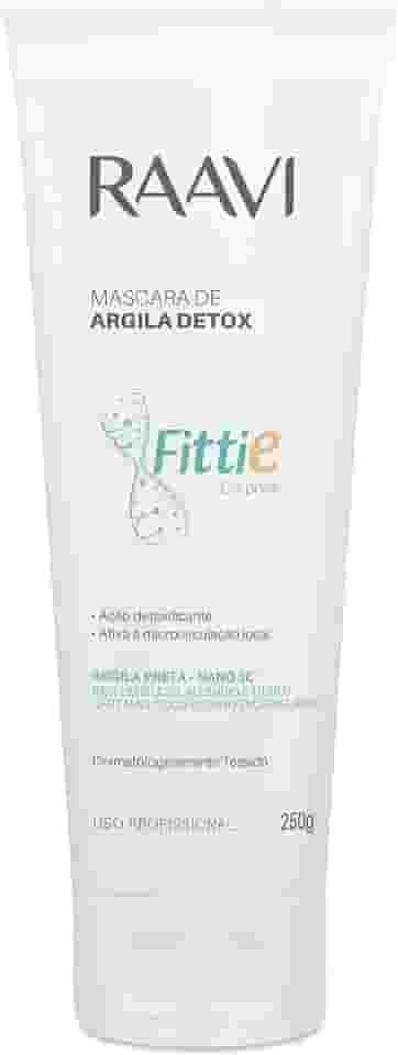 Raavi Máscara De Argila Detox Fittie 250G Pequeno