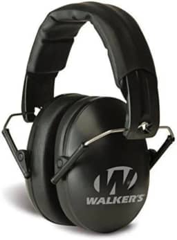 Abafador de som e ruído Walker's Game Ear Low Profile, preto