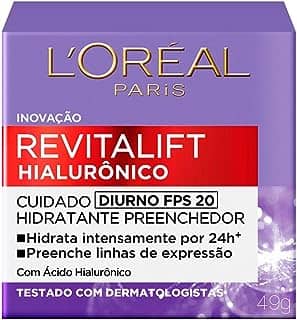 L’Oréal Paris L'Oréal Paris Revitalift Hialurônico Diurno Fps 20 - Creme Facial Anti-Idade 49G
