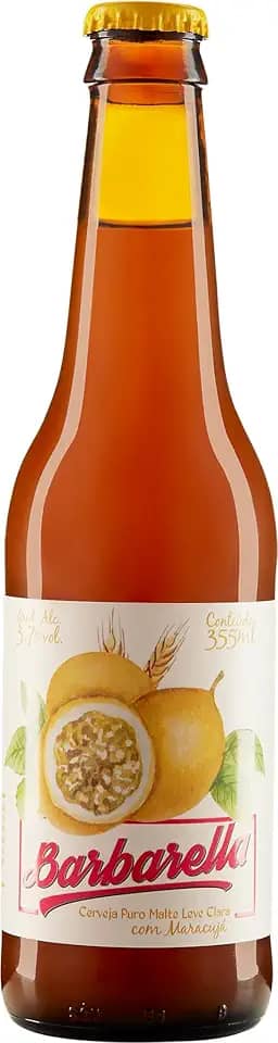 Cerveja Barbarella Fruitbier Maracujá 355 ml Barbarella 355 Ml