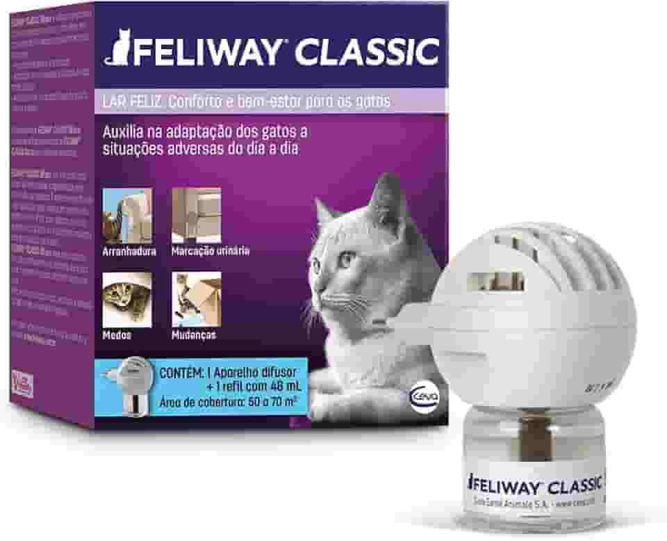 Ceva - Difusor Feliway Classic com Refil - 48ml