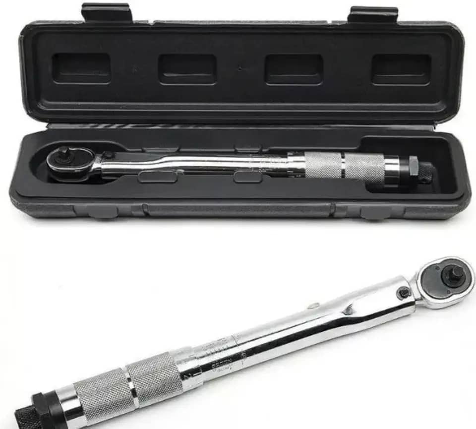 TORQUIMETRO DE ESTALO MINI P/SOQUETE 1/4 5-25 NM 0,5KG A 2,5KG