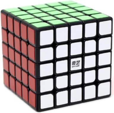cuber brasil Cubo Mágico 5x5x5 Qiyi QiZheng Preto