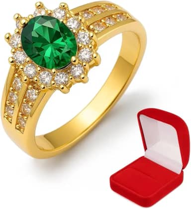 Anel Formatura Banhado Em Ouro 18k Cursos Variados