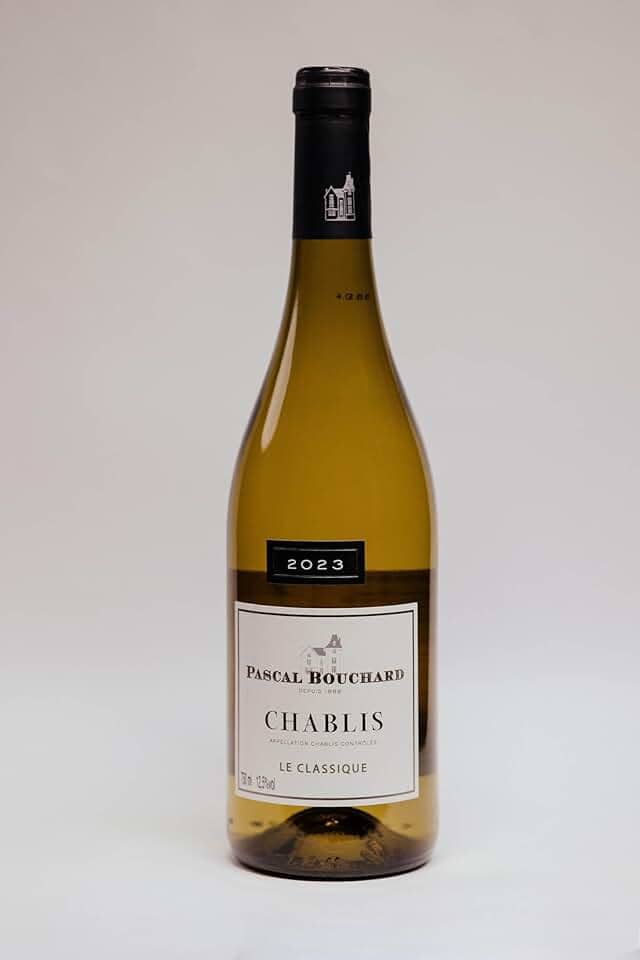 Vinho Branco Chablis Le Classique 2023 Pascal Bouchard | Chardonnay Frances | Borgonha AOC | 750ml | Vinho Seco e Mineral com Acidez Elegante