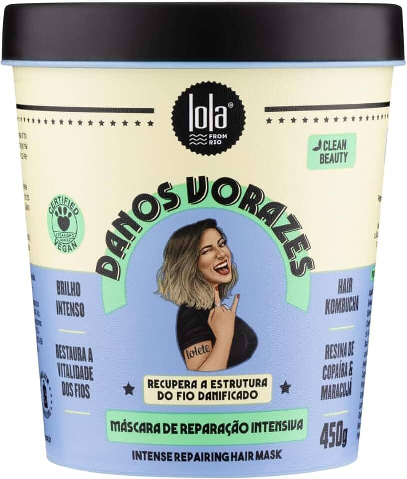 Danos Vorazes Máscara de Tratamento 450g , Lola Cosmetics