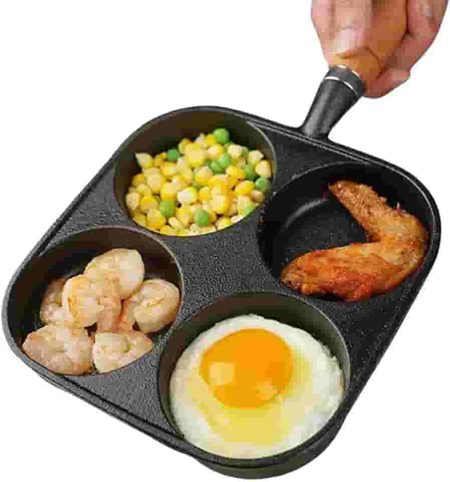 Frigideira Ovos Omelete 4 Compartimentos