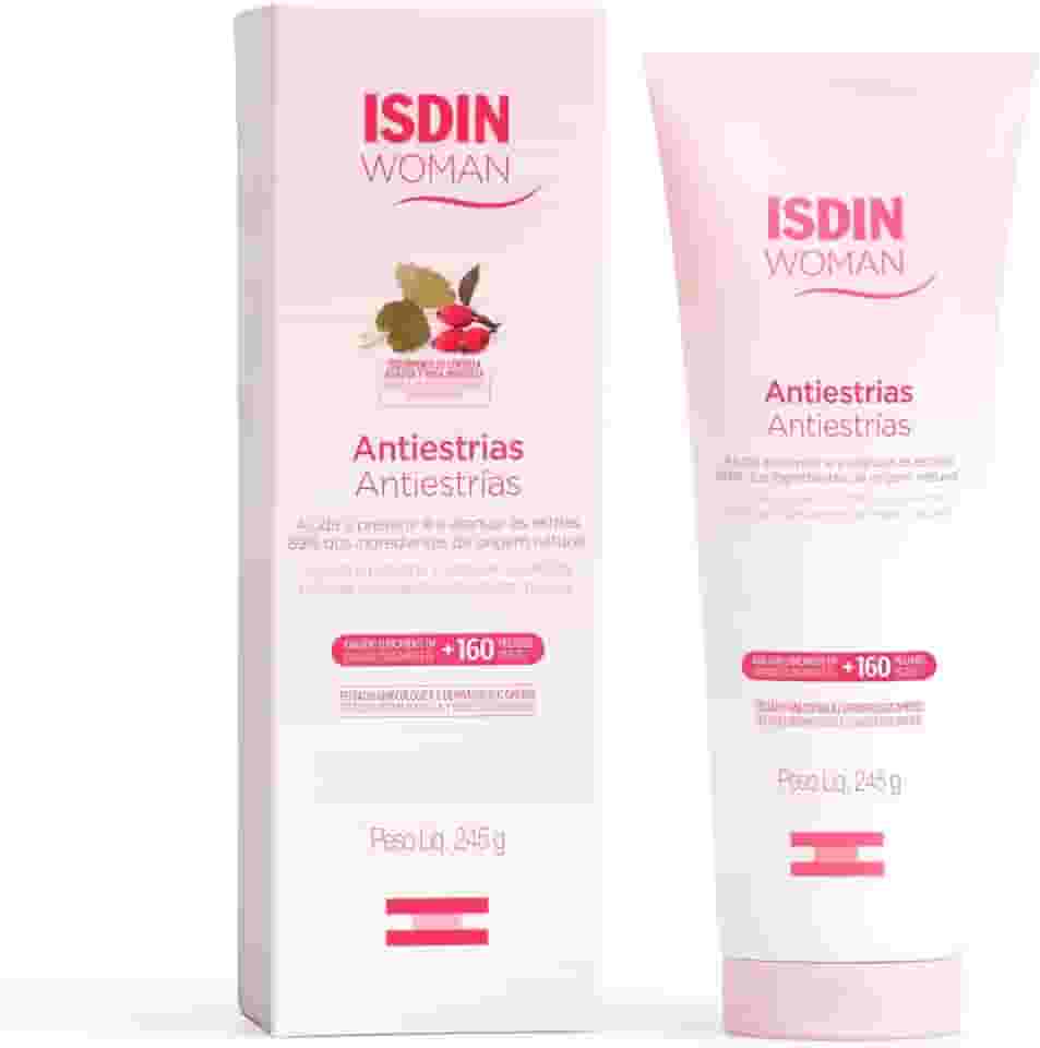 ISDIN Creme Corporal Woman Antiestrias Apto para Grávidas - 245g