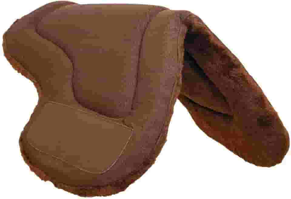 Baixeiro, Manta, Forro, Bacheiro, baicheiro estilo Borboleta Com Forro Pelúcia Marrom