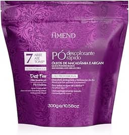 Pó Descolorante Rápido Amend Colágeno Hidrolisado e Proteína da Seda 300g
