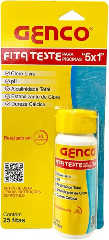 FITA TESTE “5 em 1' GENCO