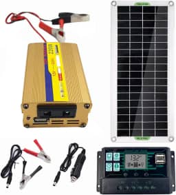 KKcare Painel solar de policristal 30W painel solar flexível para carro de acampamento viajando ao ar livre acessório de energia de emergência