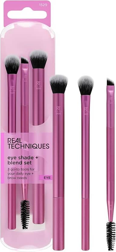 Real Techniques Pincel para Sombra e Pincel para Aplicação de Cores, Roxo